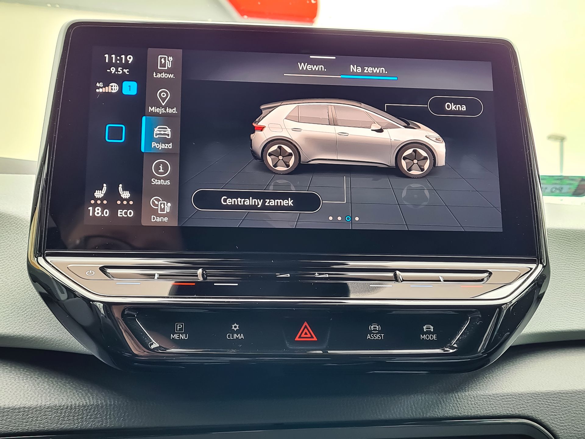 Volkswagen ID.3: Systemy zarządzania energią, wspomagające kierowcę i bezprzewodowy Android Auto 9