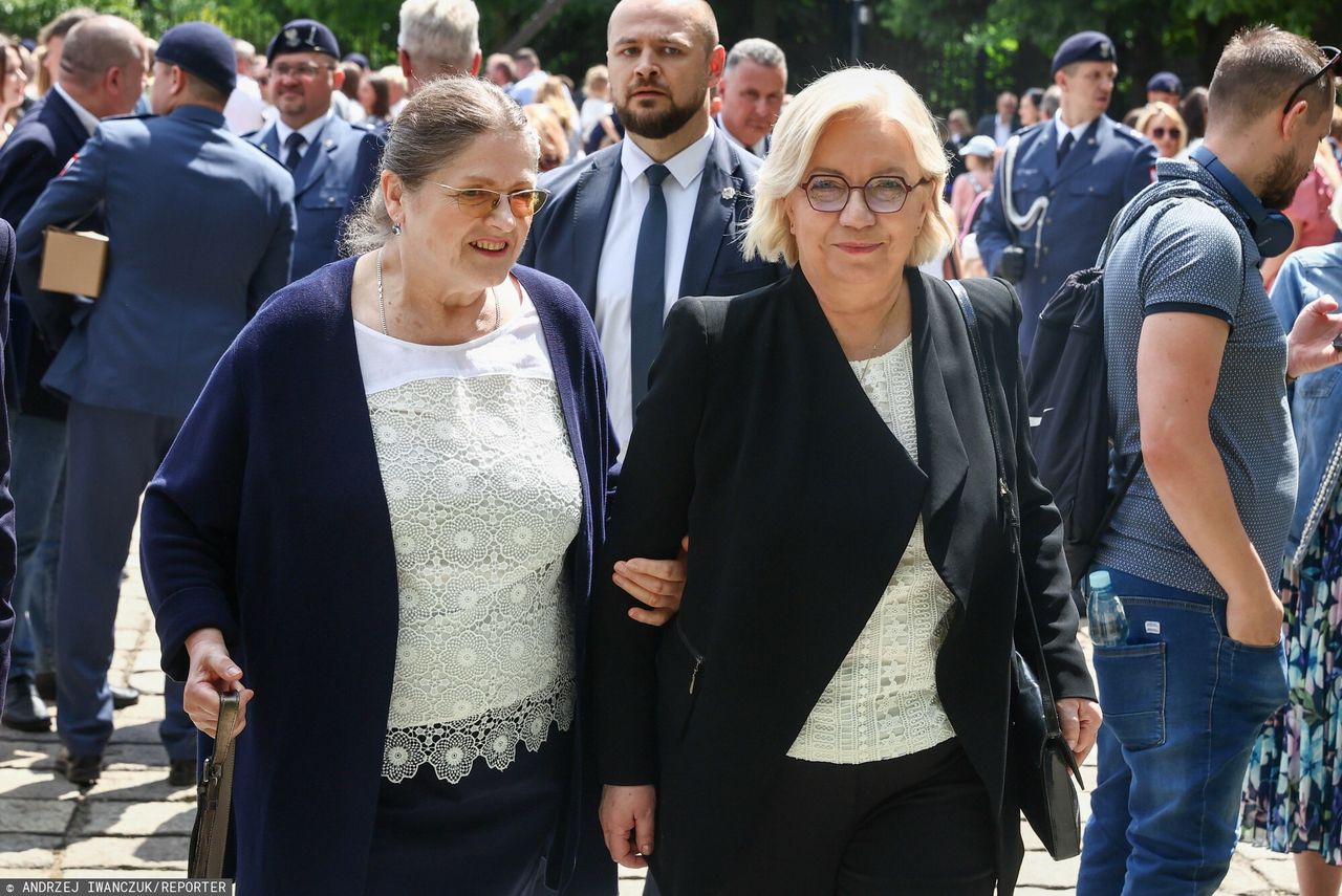 Krystyna Pawłowicz i Julia Przylębska