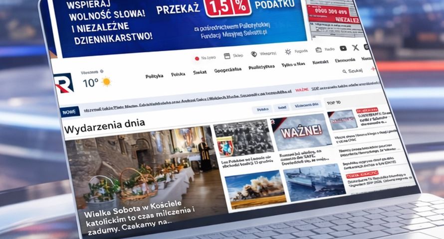 Republika i wPolsce24 ze spadkami w internecie. Liderem portal TVN24