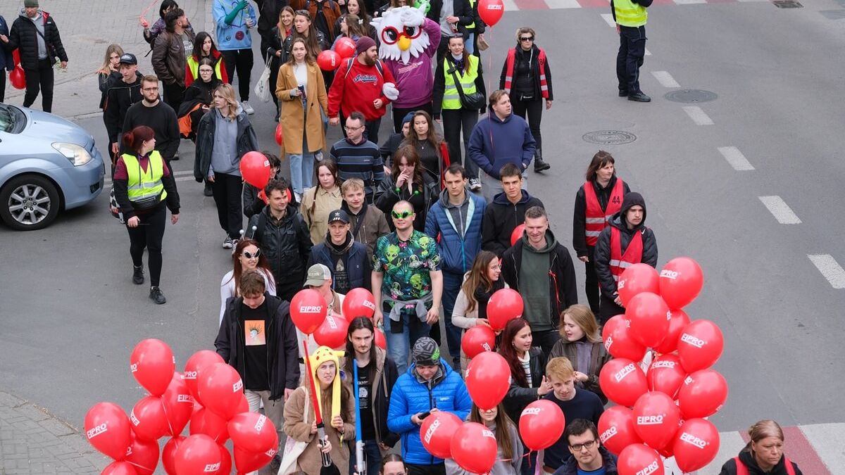 Korowód studencki w Lublinie