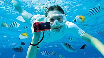 Wodoodporna kamera w stylu retro 1