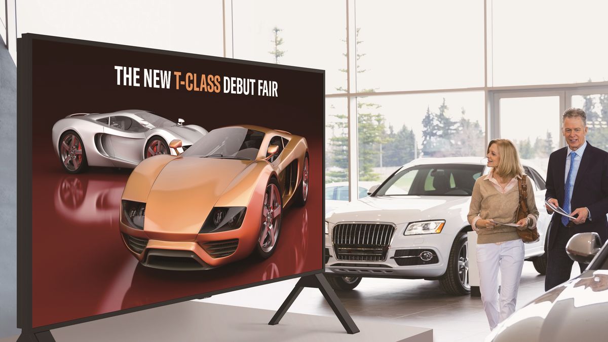 Sharp pokazuje 120-calową bestię 8K. Jej gabaryty są gigantyczne 1