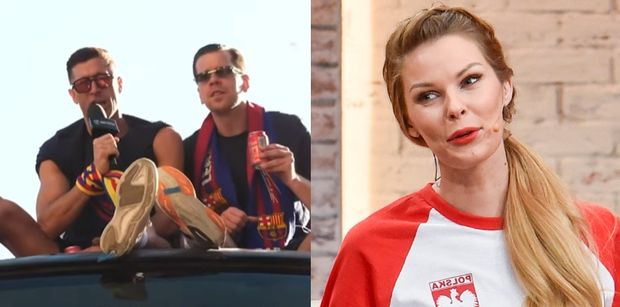 TYLKO NA PUDELKU: Lewandowski wypalił na paradzie, że tańczył na studniówce z Tomaszewską, a ona potwierdza: "Mam to chyba na kasecie VHS"