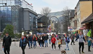 Mniej turystów na długi weekend w Zakopanem. Są wolne miejsca hotelowe