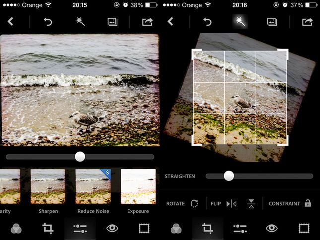 Mobilny Photoshop Express, czyli jak Adobe podąża za konkurencją 14