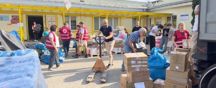 Koniec zbiórek dla powodzian w Płocku