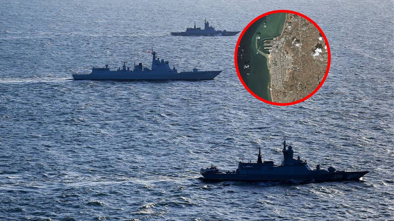 Russia evacuates naval base in Syria amid rebel chaos