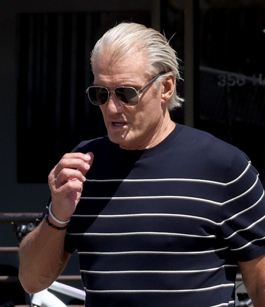 68-letni Dolph Lundgren maszeruje z MŁODSZĄ O 39 LAT żoną