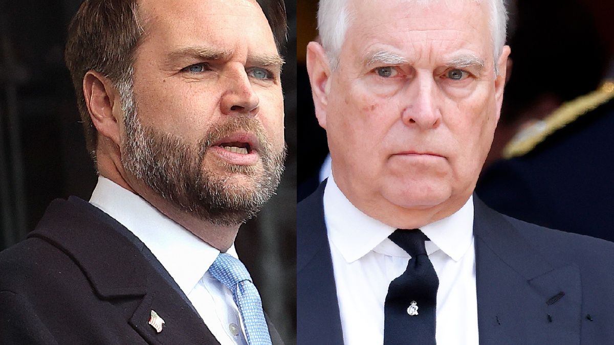 J. D. Vance i Andrzej Mountbatten-Windsor