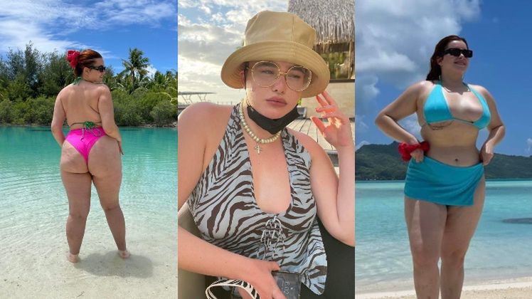 Barbie Ferreira wypoczywa na Bora Bora