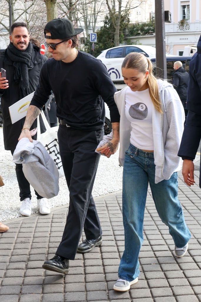 Brooklyn Beckham i Harper Beckham 