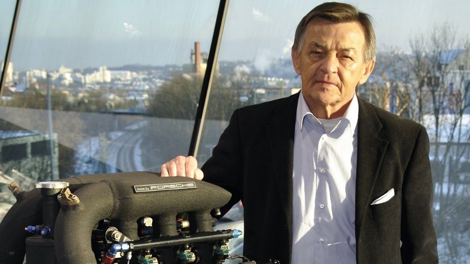Hans Metzger określany jest jako "legendarny konstruktor silników Porsche"