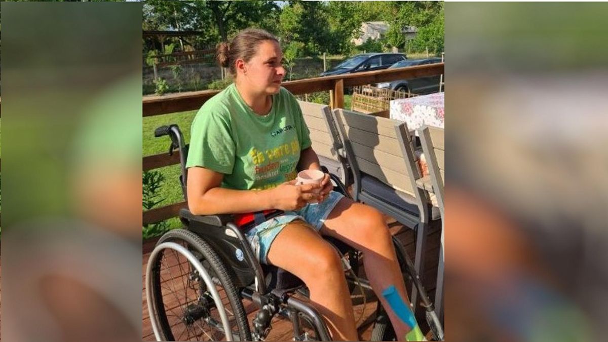 Ewelina wierzy, że będzie chodzić