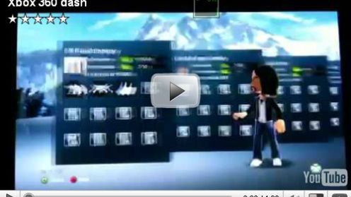 Podgląd nowego menu Xboxa 360 1