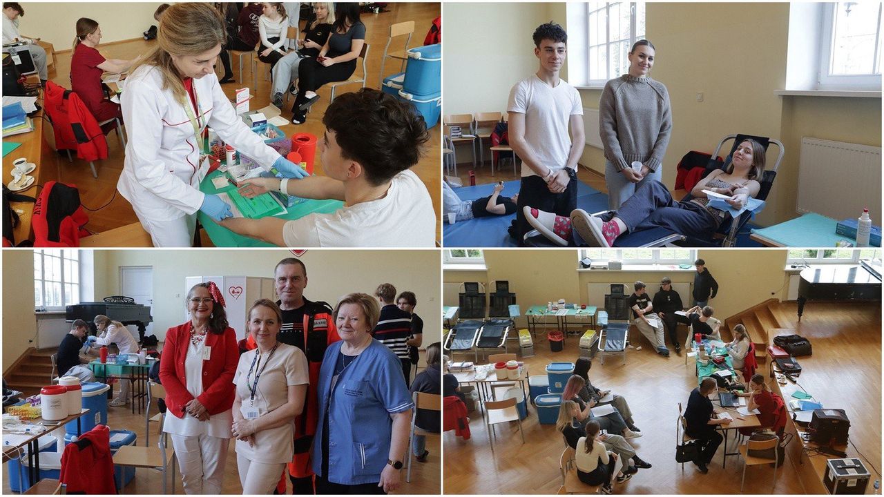 Włocławek: Akcja honorowego krwiodawstwa 2025 w LMK