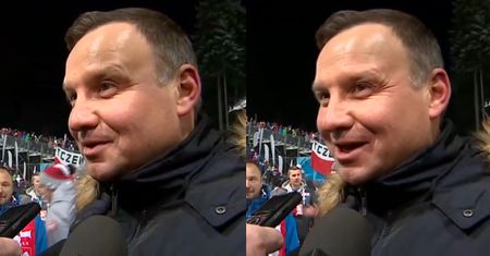 Andrzej Duda o WOŚP: "Wspieramy. Wrzuciliśmy pieniądze do puszki!"