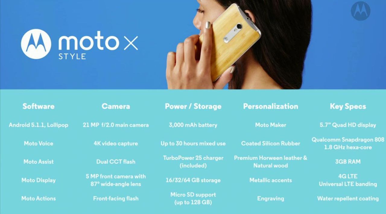 Motorola moto x style