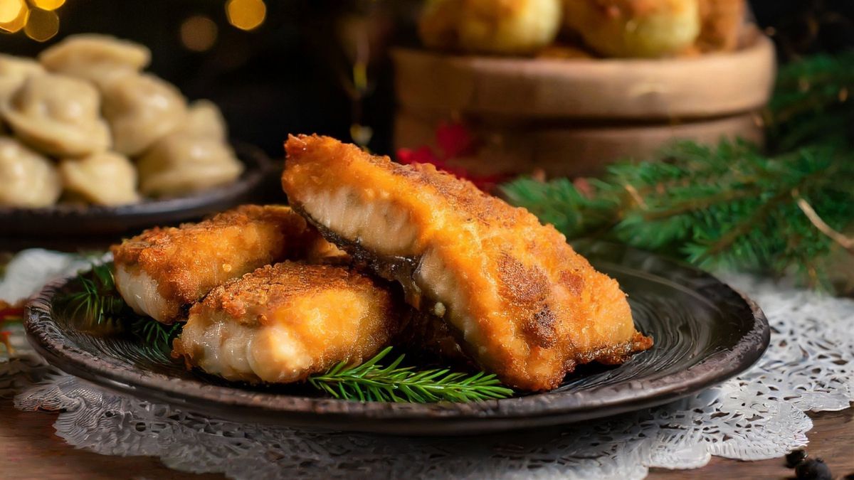 Smażony karp to jedno z ulubionych dań wigilijnych