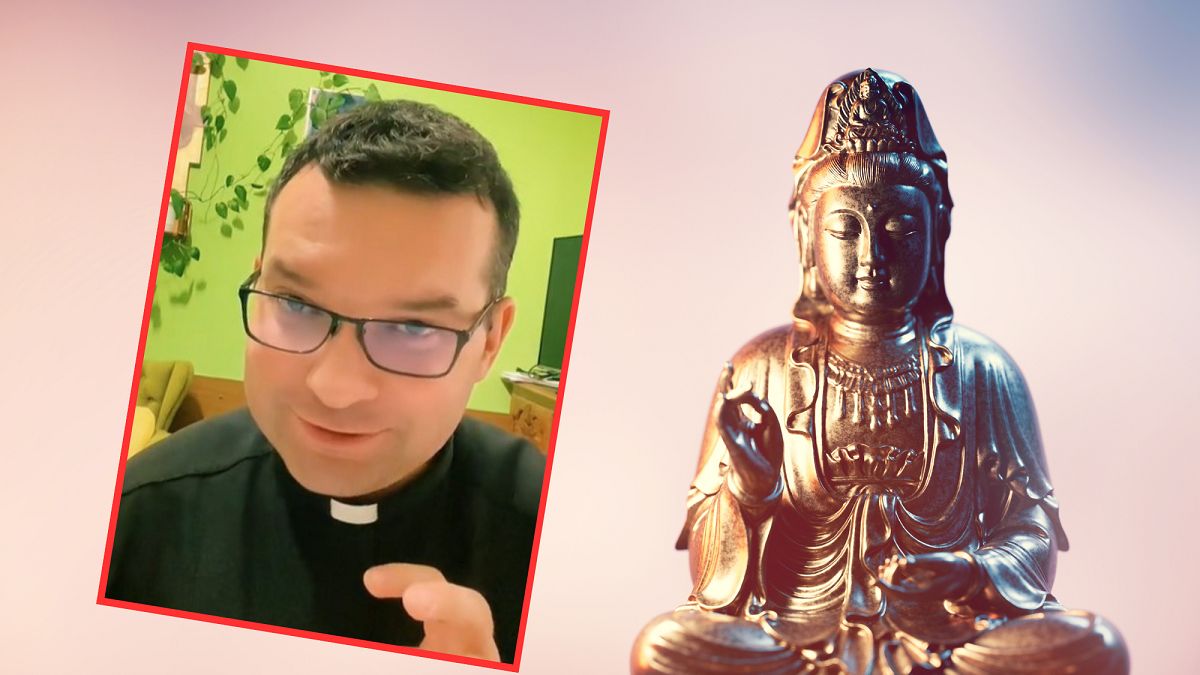 Trzyma figurki Buddy w domu. Ksiądz mówi, czy to grzech? 