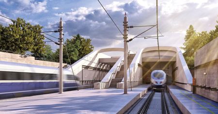 CPK ogłosił przetarg na tunel kolejowy pod lotniskiem. Planowana długość: 6 km