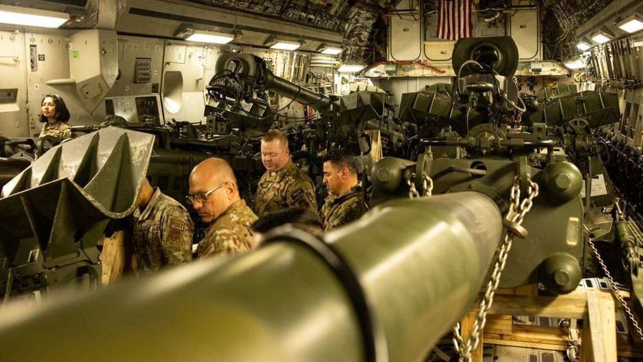 Amerykańskie haubice wysyłane ukraińskiej armii