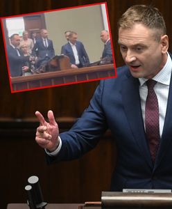 Tak powitali Nitrasa w Sejmie. "Brawo Sławek!"