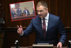 Tak powitali Nitrasa w Sejmie. "Brawo Sławek!"
