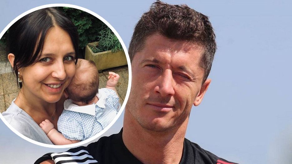 Robert Lewandowski i Milena Lewandowska