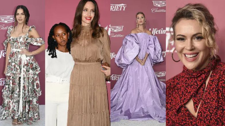 Gala Power of Women: Uśmiechnięta Angelina Jolie z córką, Katy Perry w niesamowitej kreacji i posągowa Lorde (ZDJĘCIA)