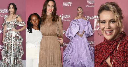 Gala Power of Women: Uśmiechnięta Angelina Jolie z córką, Katy Perry w niesamowitej kreacji i posągowa Lorde (ZDJĘCIA)