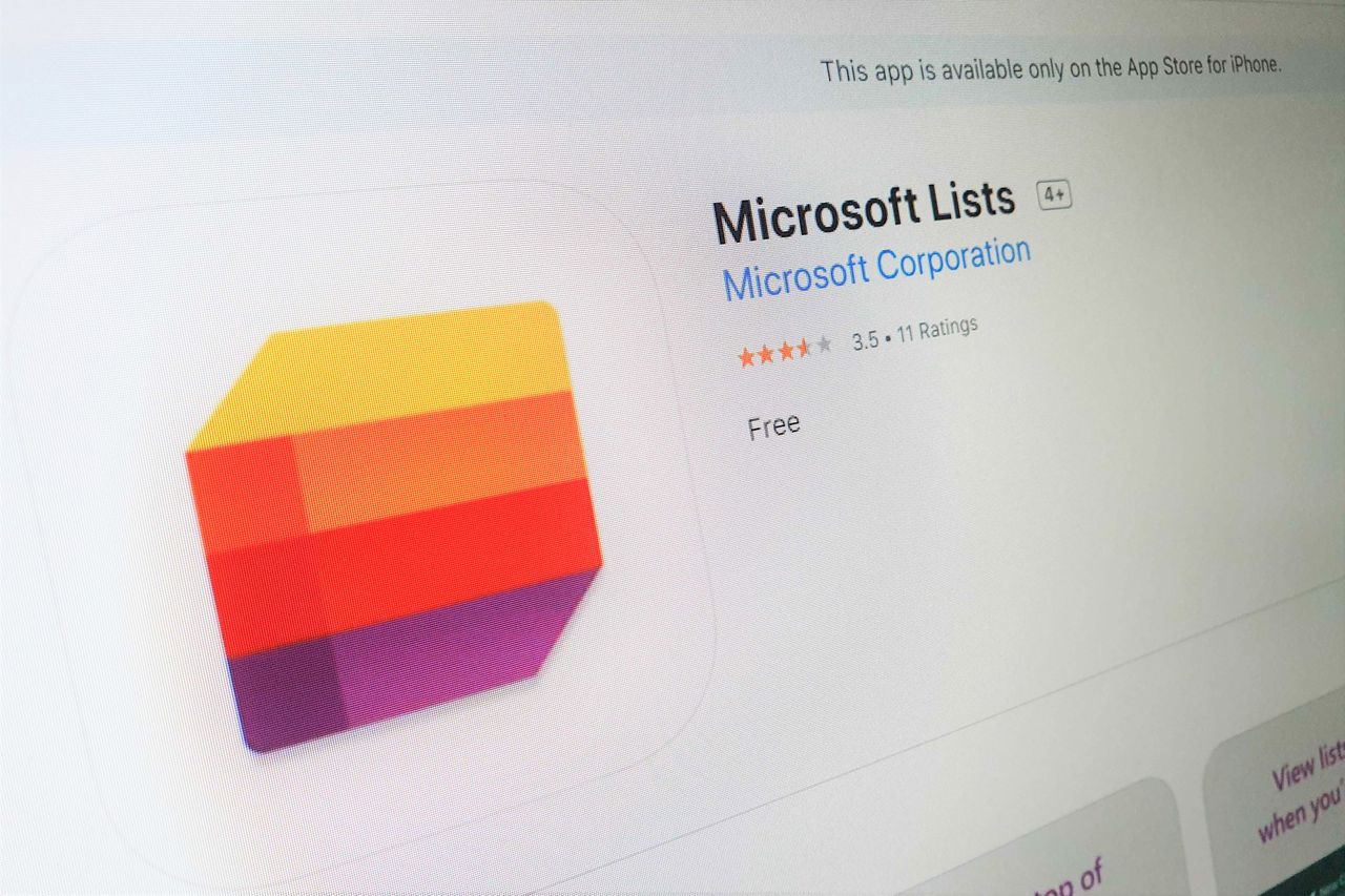 Microsoft Lists już w App Store. Użytkownicy iOS-a mogą pobierać alternatywę dla Airtable