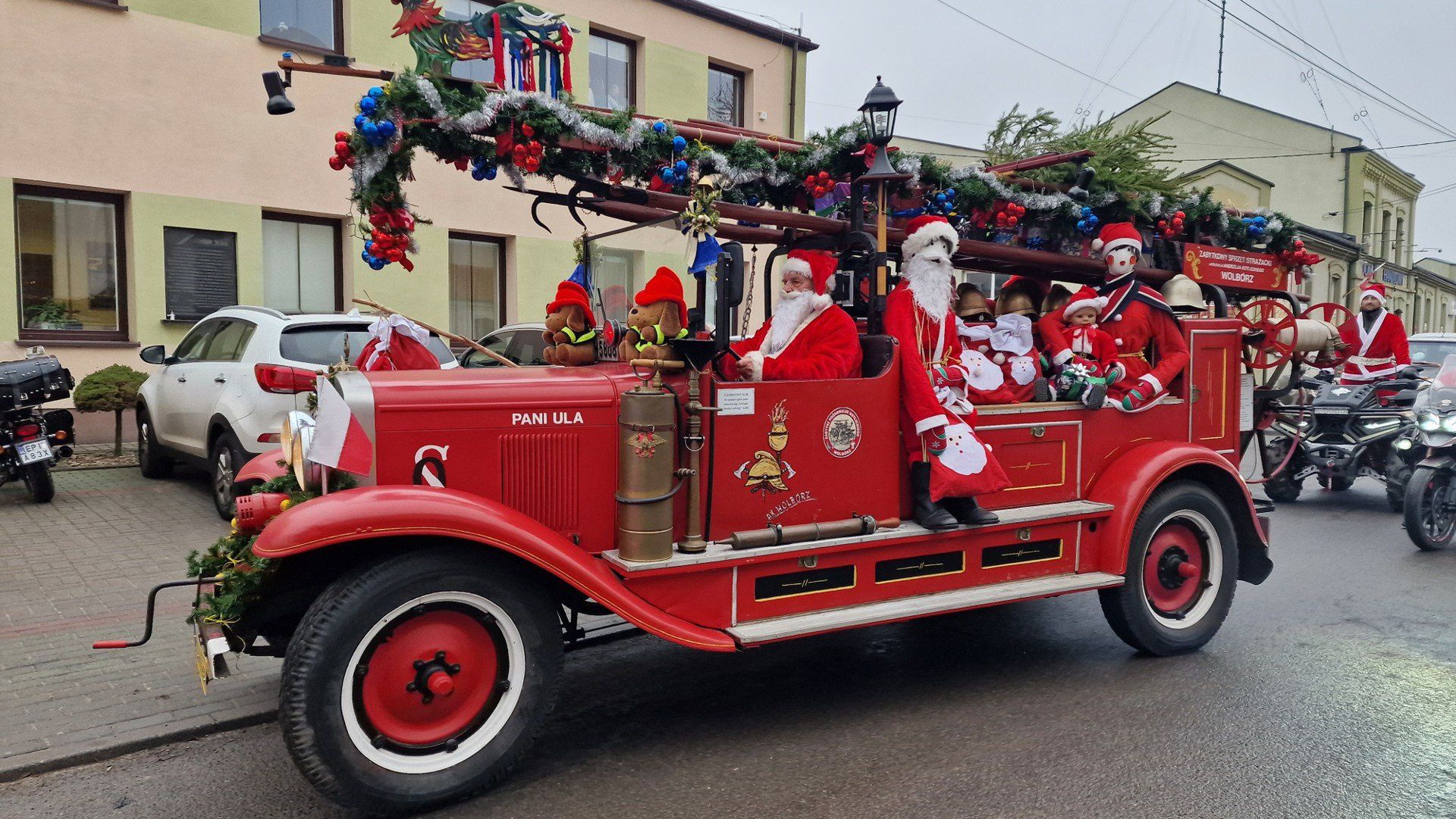 Tak pięknie Wolbórz prezentował się w Mikołajki