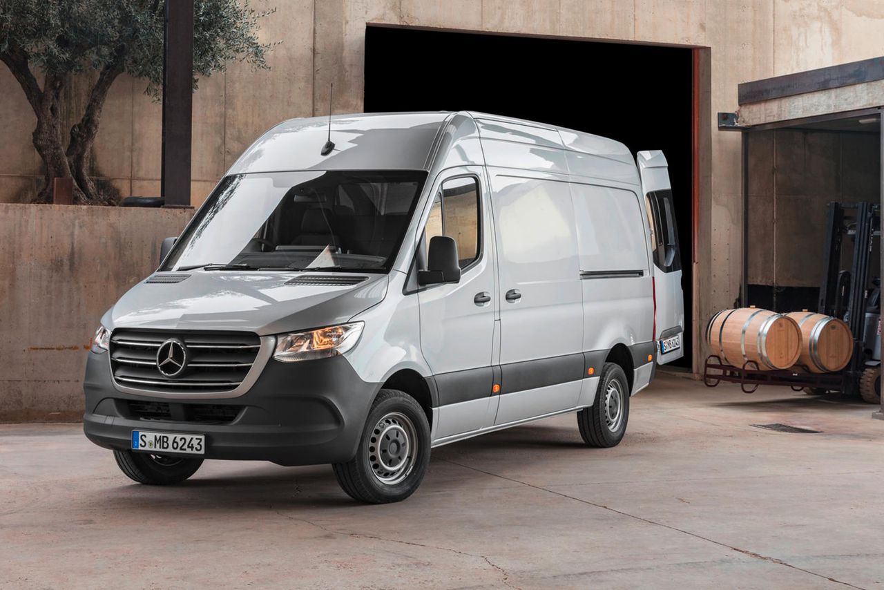 Mercedes-Benz Sprinter w 5 wersjach nadwozia. Ceny na rok 2021