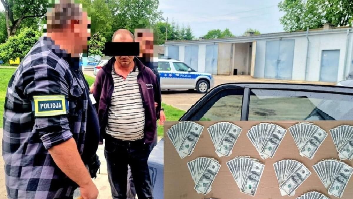 Ukradł i zakopał pieniądze w lesie