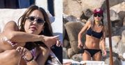 43-letnia Jessica Alba odsłania płaski brzuch na wakacjach z dziećmi. Singielstwo jej służy?
