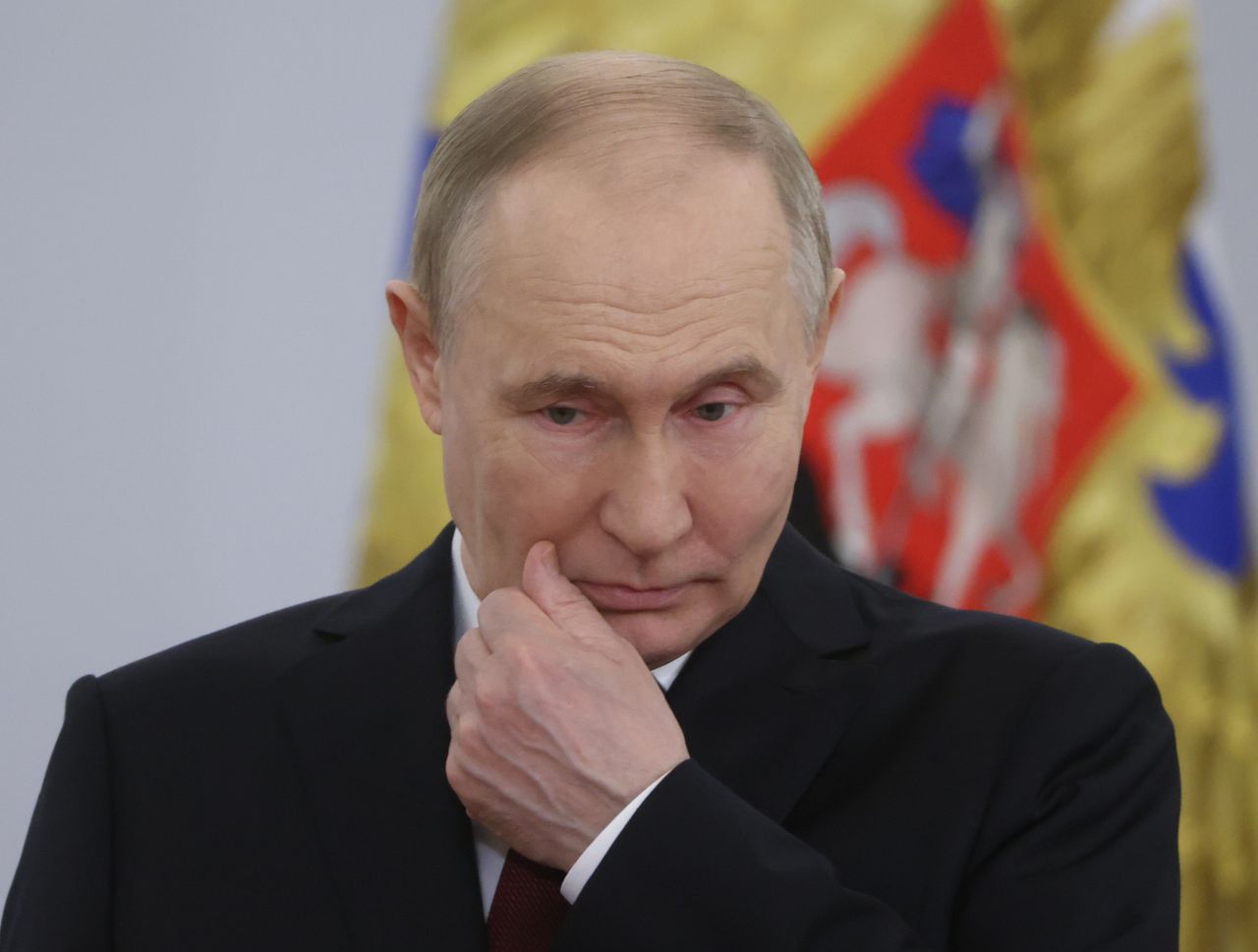 The United Kingdom struck Russia with sanctions over Vladimir Putin.