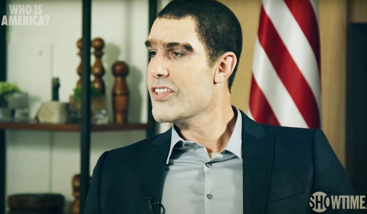 Sacha Baron Cohen jako generał Erran Morad.