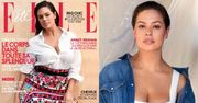 Dorodna Ashley Graham na okładce "Elle"