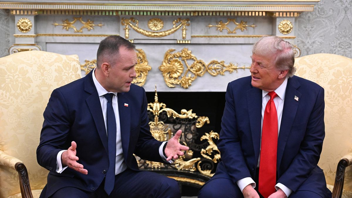 Karol Nawrocki i Donald Trump w Białym Domu
