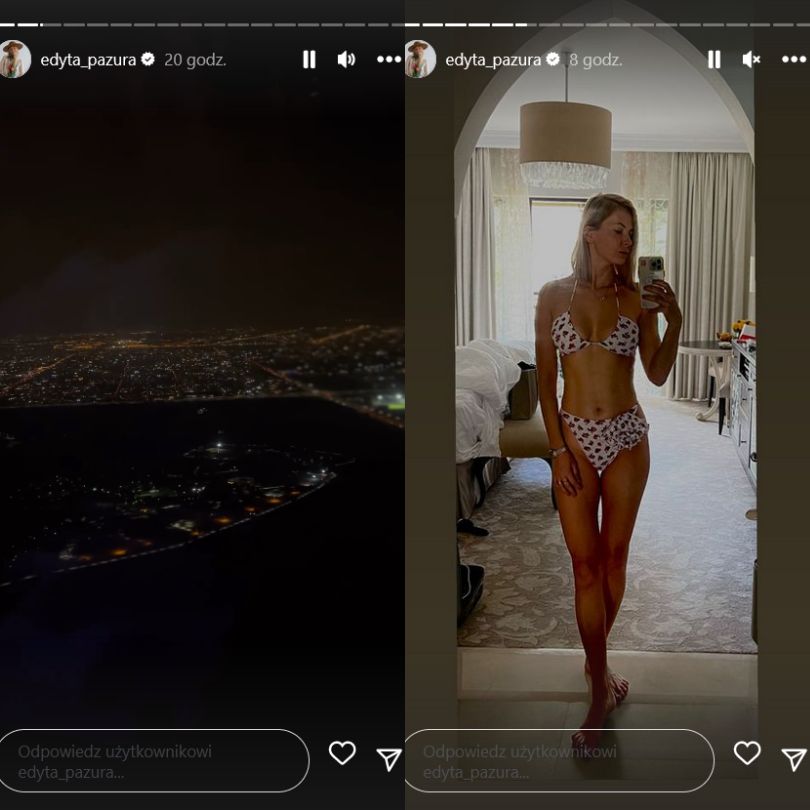 Edyta Pazura relacjonuje wakacje w Dubaju. Pokazała luksusowy hotel