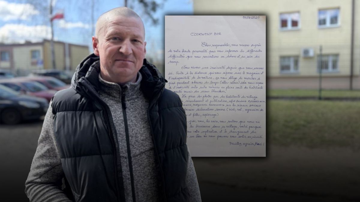 Mieszkaniec wsi Czerwony Bór - Robert. Jest przeciwny swobodzie 