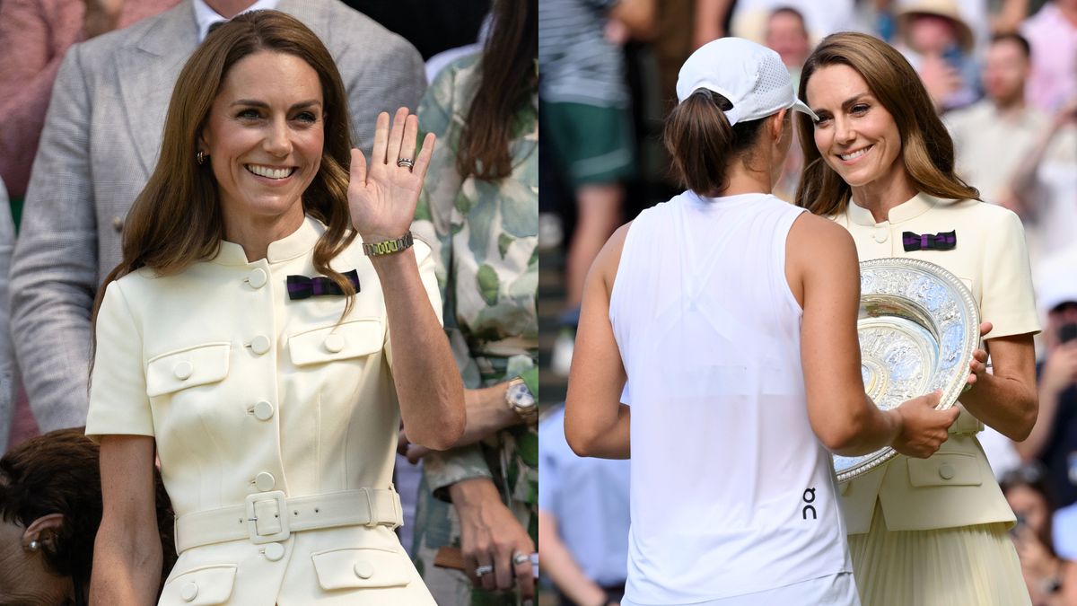 Kate Middleton i Iga Świątek