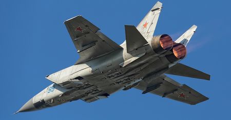 Katastrofa myśliwca MiG-31. Rosyjska maszyna spadła w rejonie Murmańska