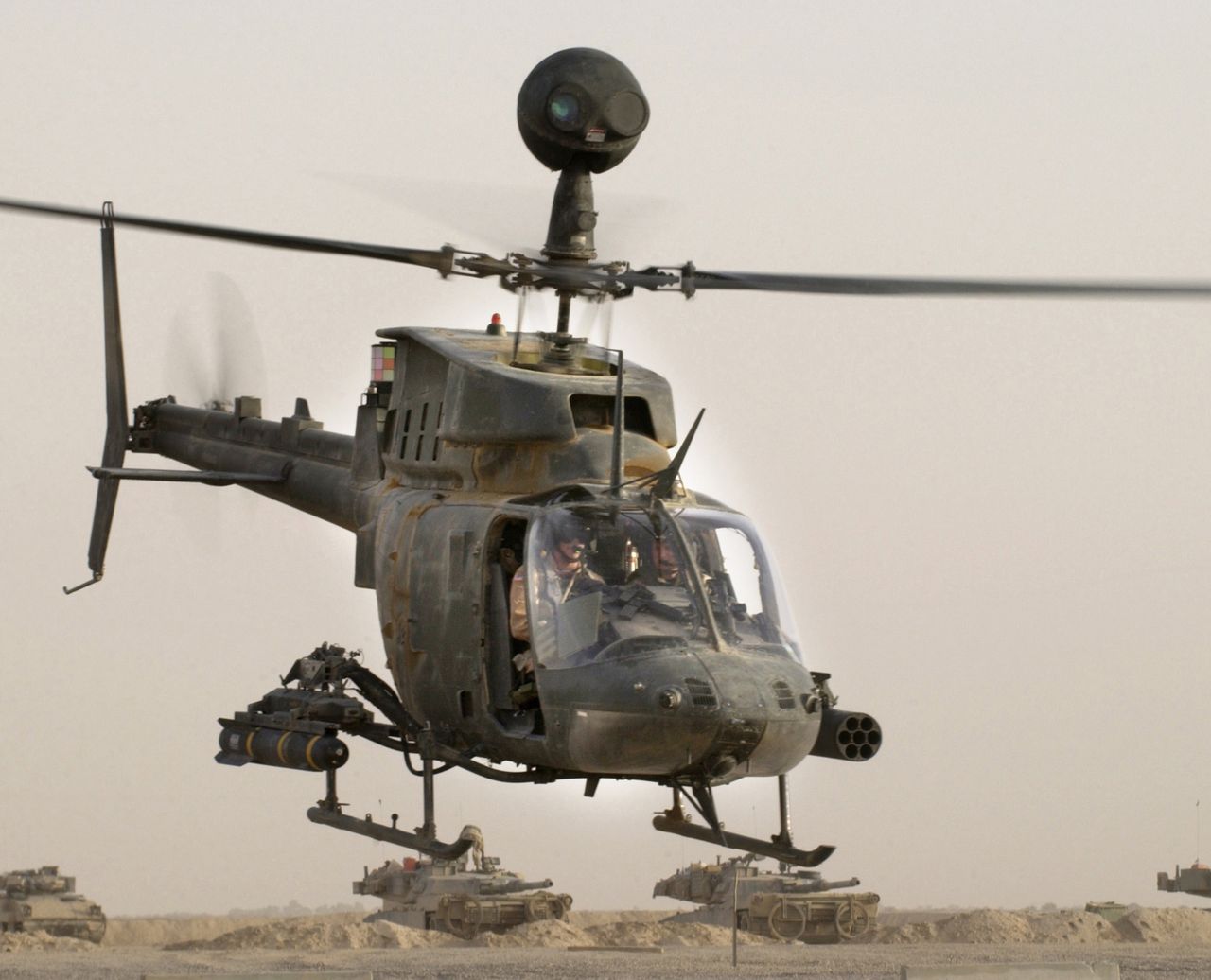 OH-58D Kiowa Warrior Helicopter