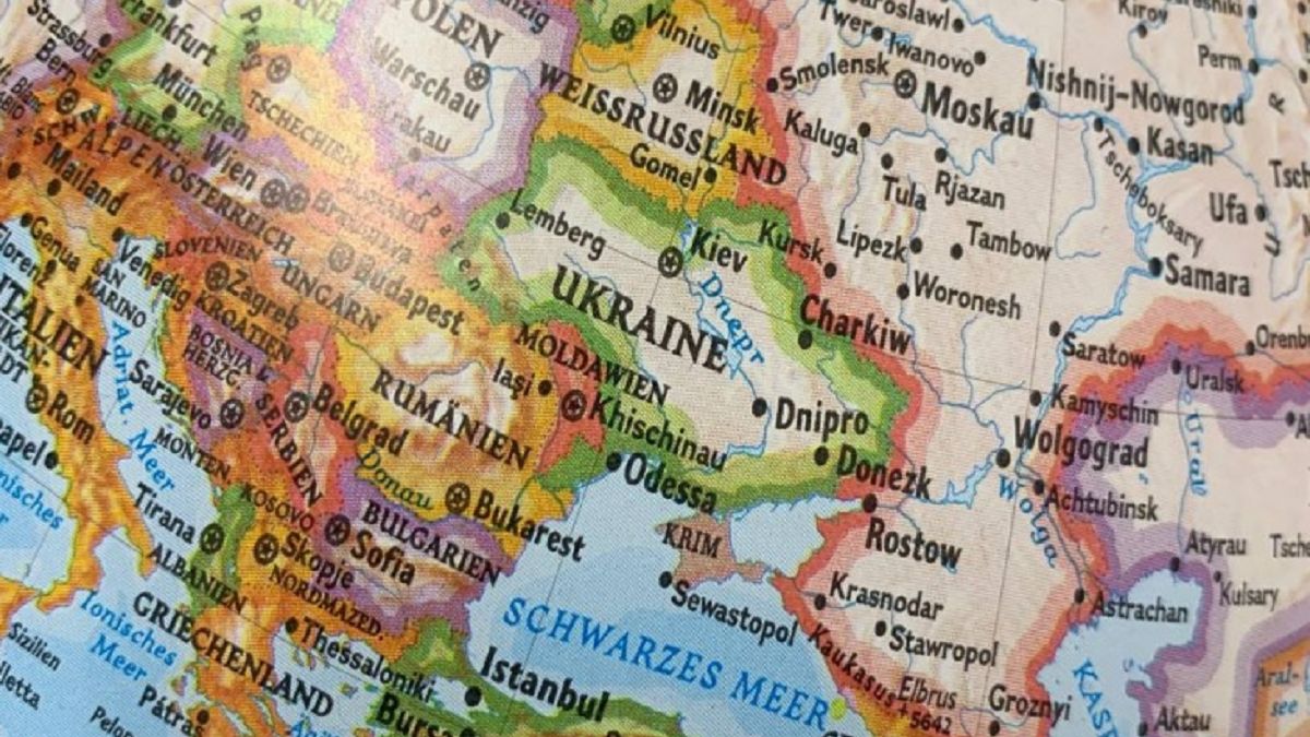 Krym jest zaznaczany na mapach jako rosyjski