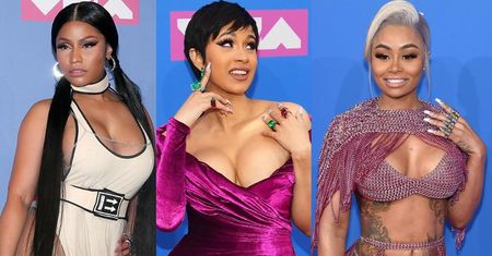 Oceniamy kreacje z gali MTV VMA 2018. Minaj i Chyna konkurowały o tytuł miss depilacji?