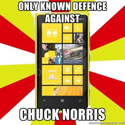 Lumia 920 obroni Cię przed Chuckiem Norrisem?