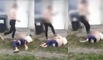 13-latka BRUTALNIE POBIŁA kobietę. Przewróciła na ziemię i skopała! (WIDEO)