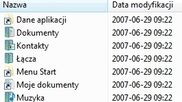 Struktura katalogów - XP i Vista 1