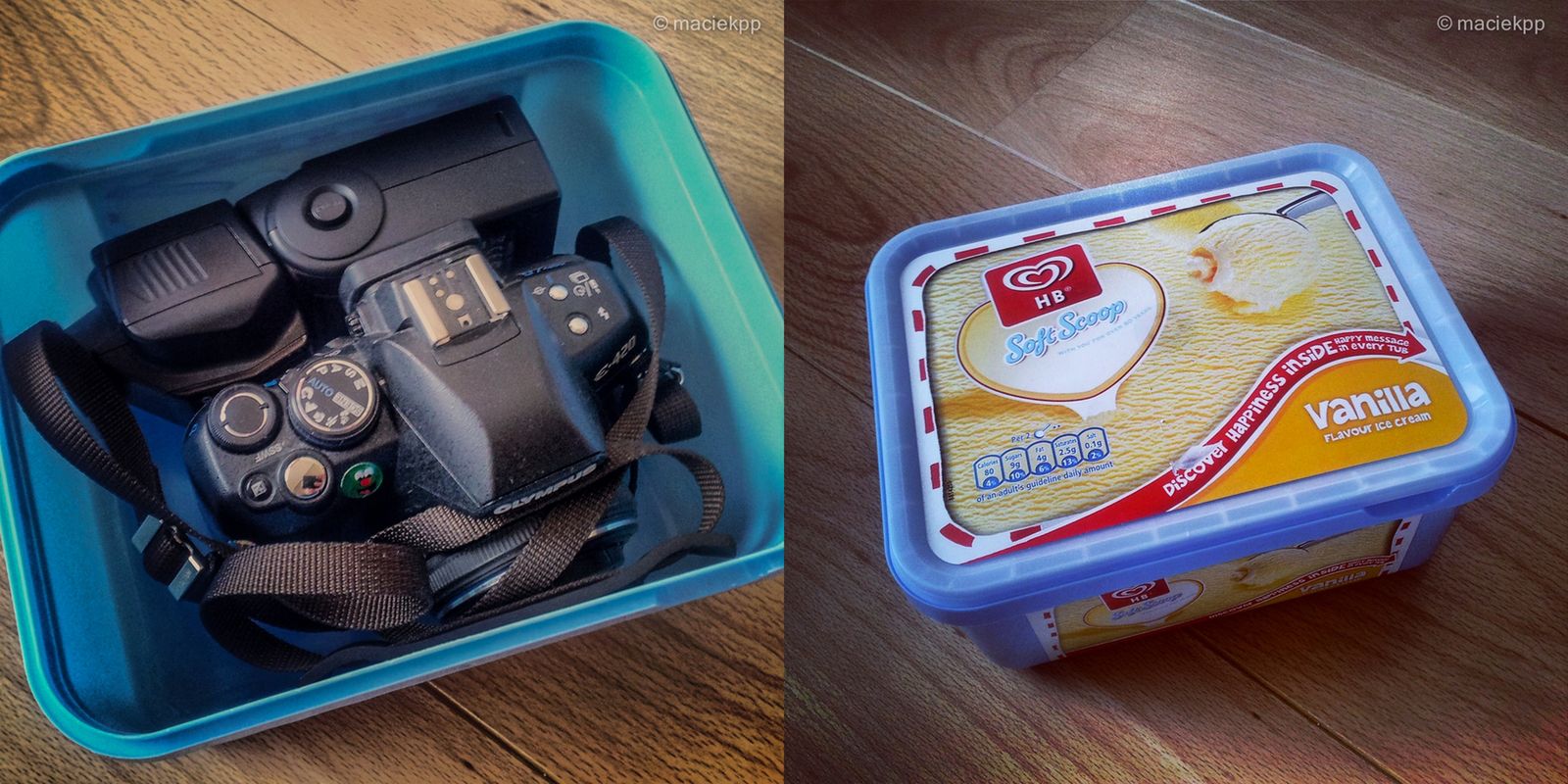 Jak sprytnie zbudować softbox z pudełka po lodach 2